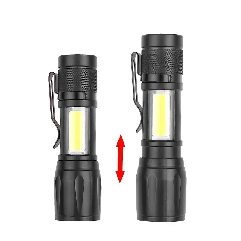 100000LM Super Bright Flashlight Rechargeable LED Torch Long Range Tactical Lamp for Outdoor Waterproof Camping Fishing Lantern